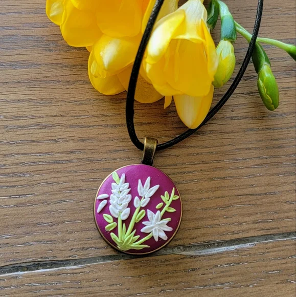 Jewelry Cute Handmade Polymer Clay Pendant Poshmark